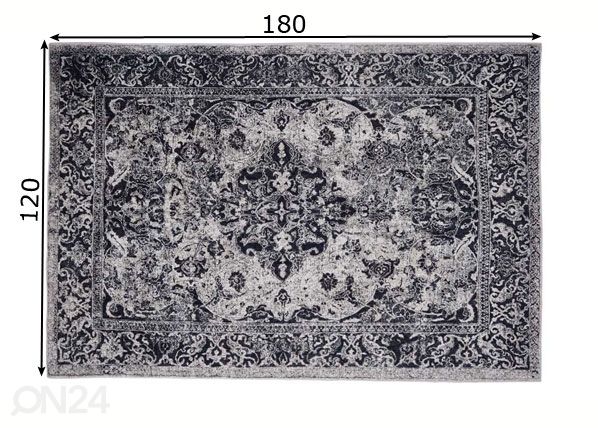 Matto EDESSA GREY BLACK mitat