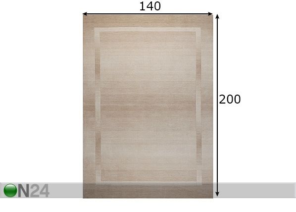 Matto Elegance 140x200 cm mitat