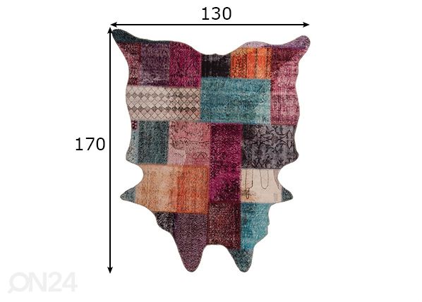 Matto Elena 130x170 cm mitat