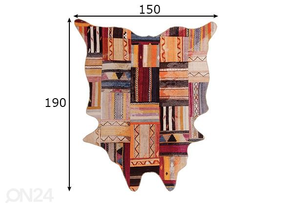 Matto Elena 150x190 cm mitat