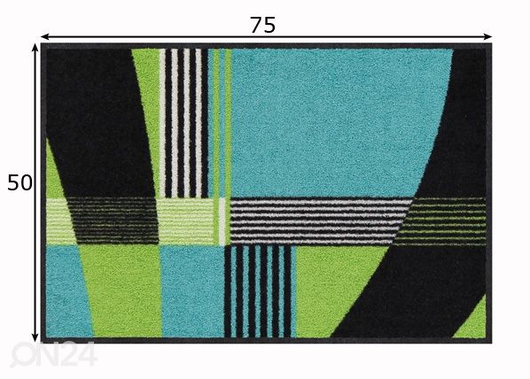 Matto Emilia Pool 50x75 cm mitat