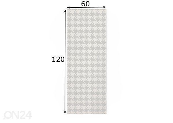 Matto Ennie V12 60x120 cm mitat