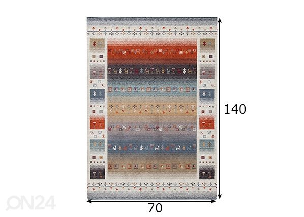 Matto Fasa 70x140 cm mitat