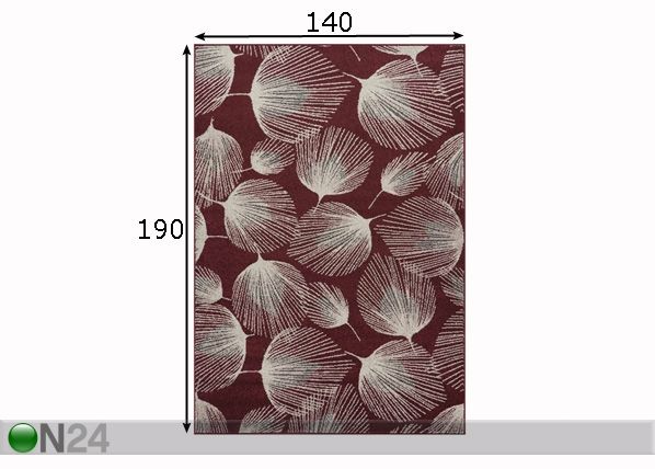 Matto Fika 140x190 cm mitat