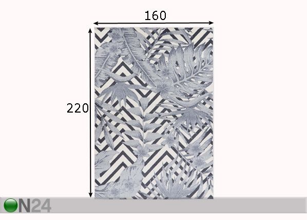 Matto Fika 160x220 cm mitat