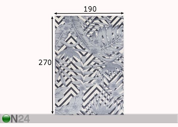 Matto Fika 190x270 cm mitat