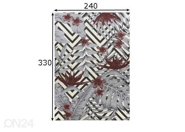 Matto Fika 240x330 cm mitat
