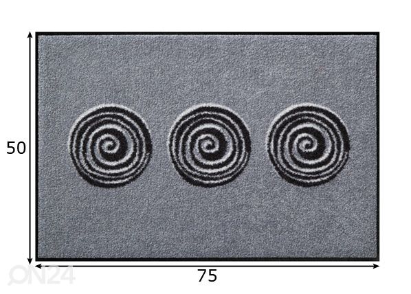 Matto FINN 50x75 cm mitat