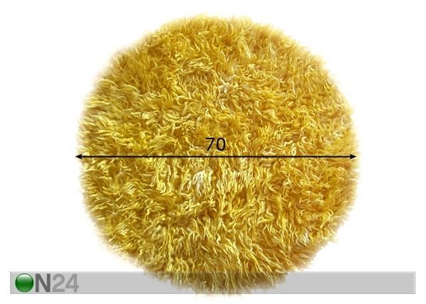 Matto FLOKATI Ø 70 cm mitat