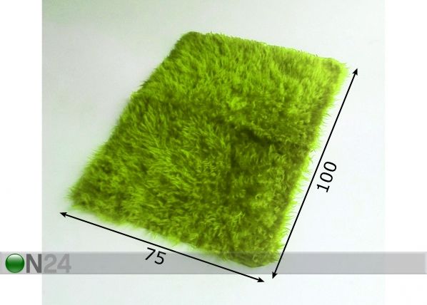 Matto FLOKATI 75x100 cm mitat