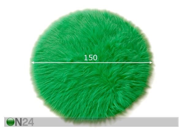 Matto FLOKATI FLUFFY Ø 150 cm mitat