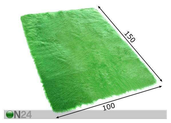 Matto FLOKATI FLUFFY 100x150 cm mitat