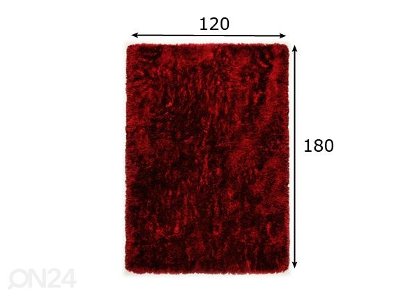 Matto Flokato 120x180 cm mitat