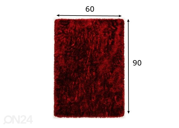 Matto Flokato 60x90cm mitat