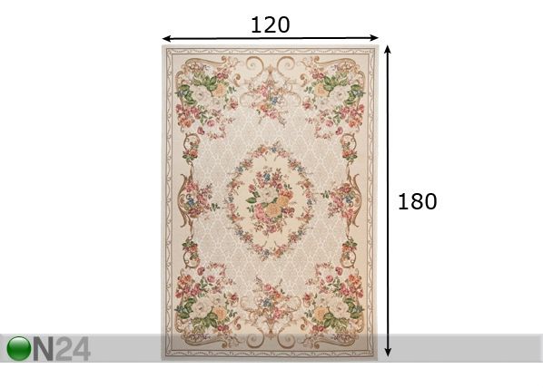 Matto Flomi Florence 120x180 cm mitat