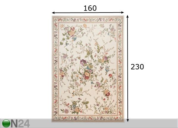 Matto Flomi Sagrini 160x230 cm mitat