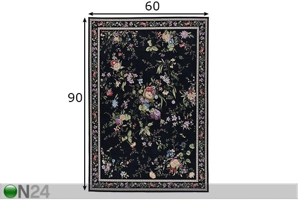 Matto Flomi Sagrini 60x90 cm mitat