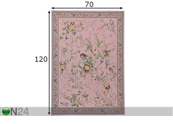 Matto Flomi Sagrini 70x120 cm mitat