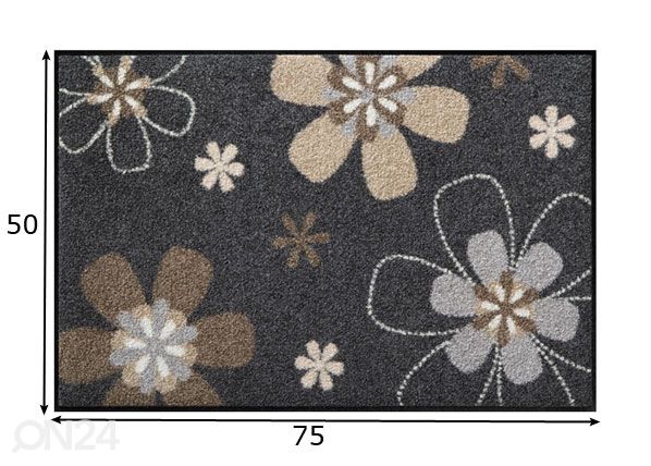 Matto Florentina 50x75 cm mitat