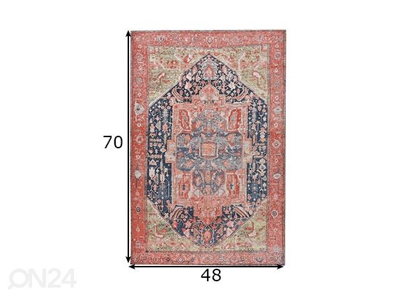 Matto Funky Orient Heriz 48x70 cm mitat