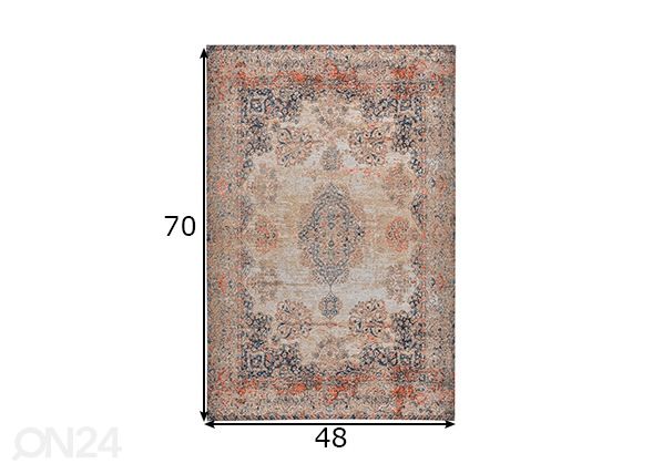 Matto Funky Orient Kriman 48x70 cm mitat