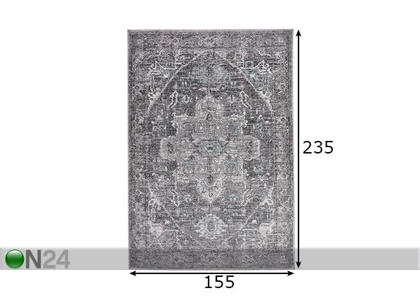 Matto Funky Orient Tabriz 155x235 cm mitat