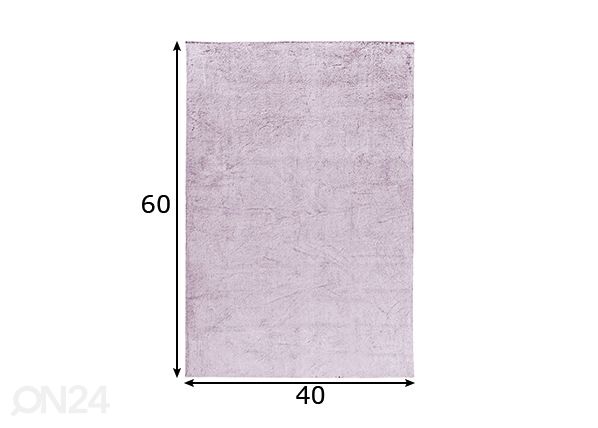Matto Furry 40x60 cm mitat