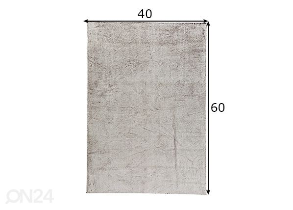 Matto Furry 40x60 cm mitat