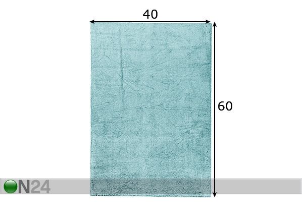 Matto Furry 40x60 cm mitat