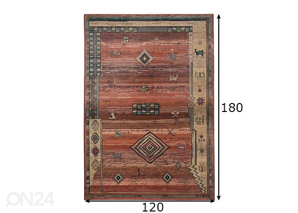 Matto Gabiro 120x180 cm mitat