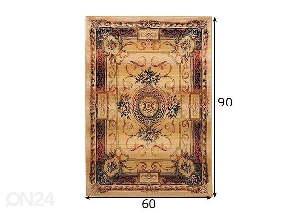 Matto Gabiro 60x90 cm mitat