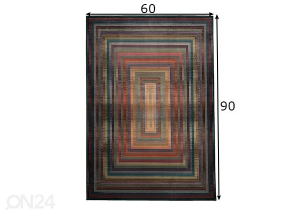 Matto Gabiro 60x90 cm mitat