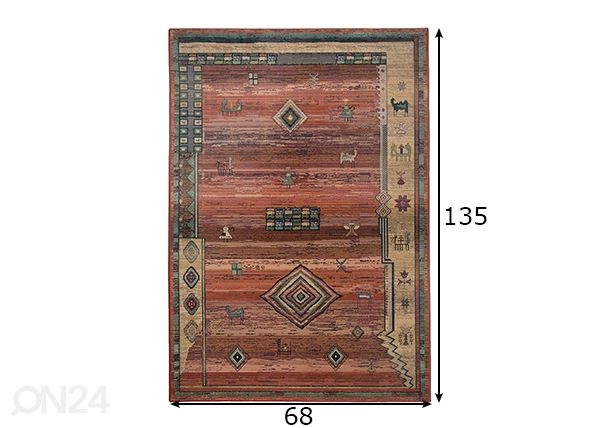 Matto Gabiro 68x135 cm mitat