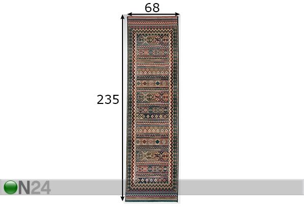 Matto Gabiro 68x235 cm mitat