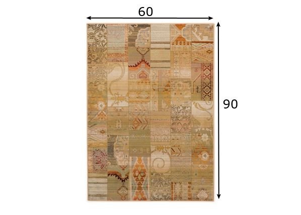Matto GABRIO MOSAIK 60x90 cm mitat