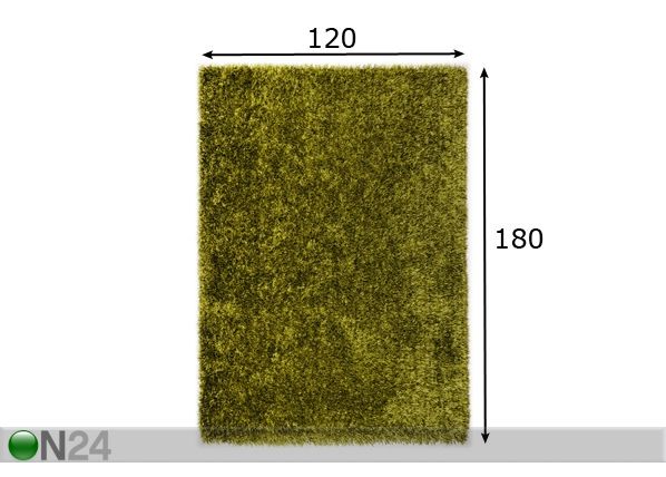 Matto GIRLY 120x180 cm mitat