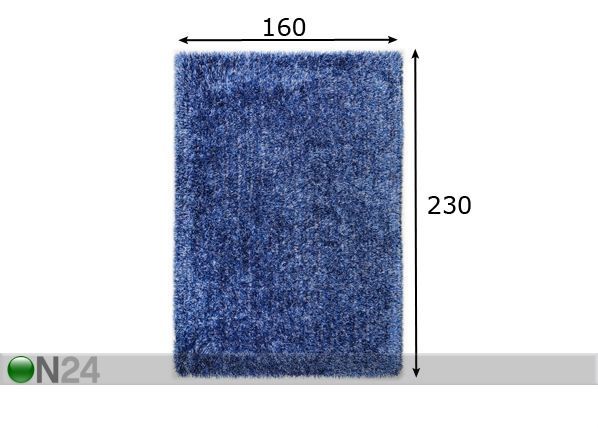 Matto GIRLY 160x230 cm mitat