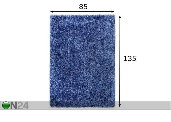 Matto GIRLY 85x155 cm mitat