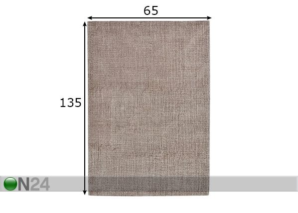 Matto Groove 65x135 cm mitat