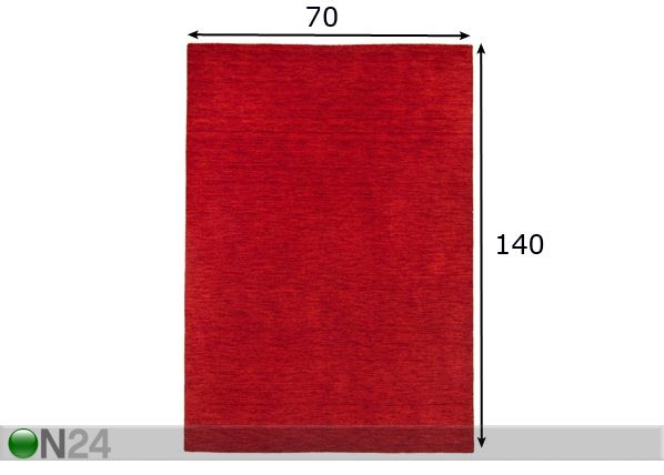 Matto Haltu 70x140 cm mitat