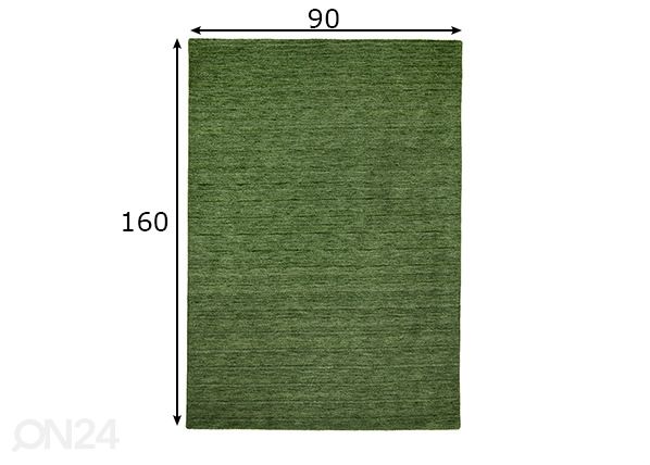 Matto Haltu 90x160 cm mitat