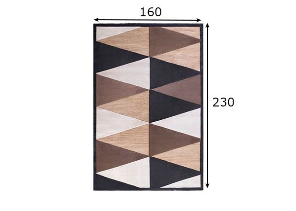 Matto Hana 160x230 cm mitat