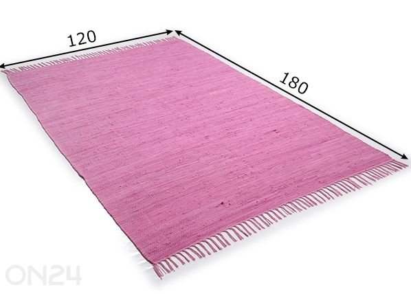Matto Happy Cotton 120x180 cm mitat