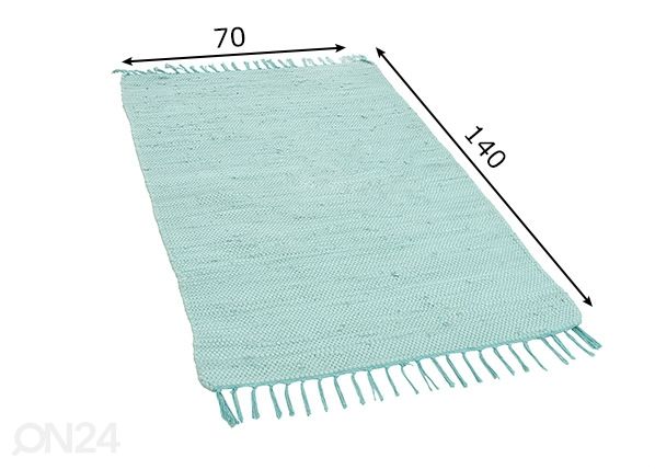 Matto Happy Cotton 70x140 cm mitat