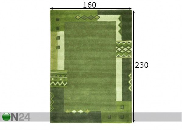 Matto Harmony 160x230 cm mitat