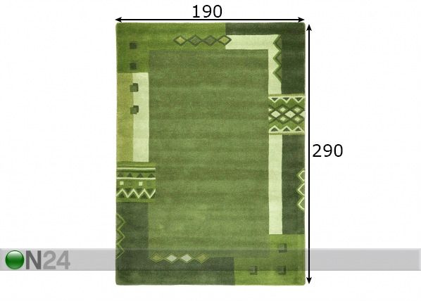 Matto Harmony 190x290 cm mitat