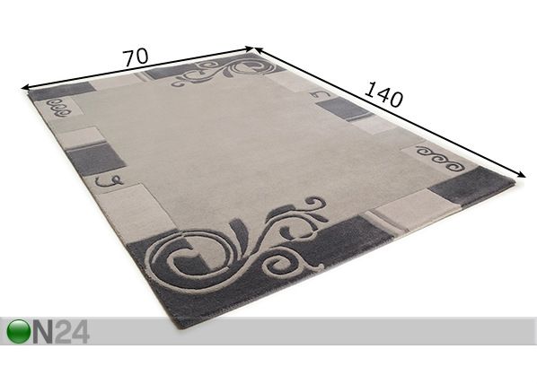 Matto Hawai 70x140 cm mitat