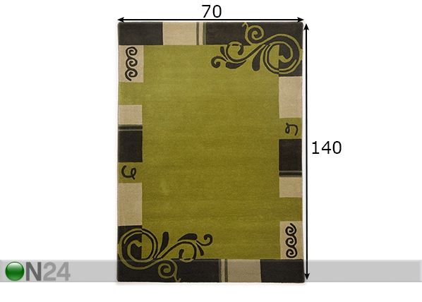 Matto Hawai 70x140 xm mitat