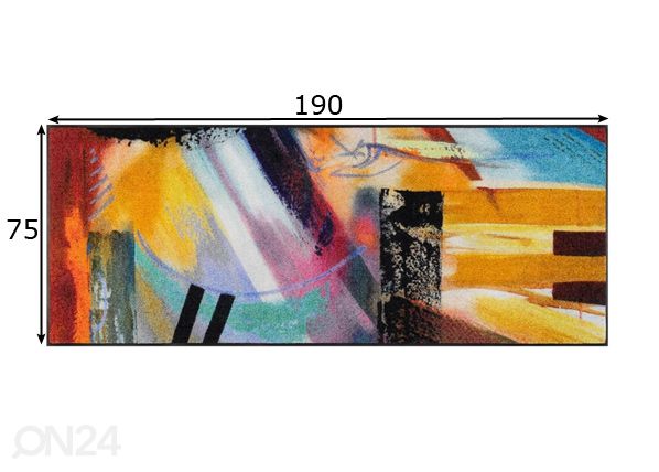 Matto Heal my soul 75x190 cm mitat