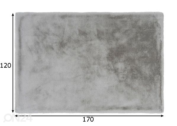Matto Heaven Pink 120x170 cmHeaven Silver 120x170 cm mitat